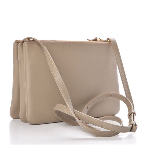 celine beige trio bag|celine trio crossbody bag online.